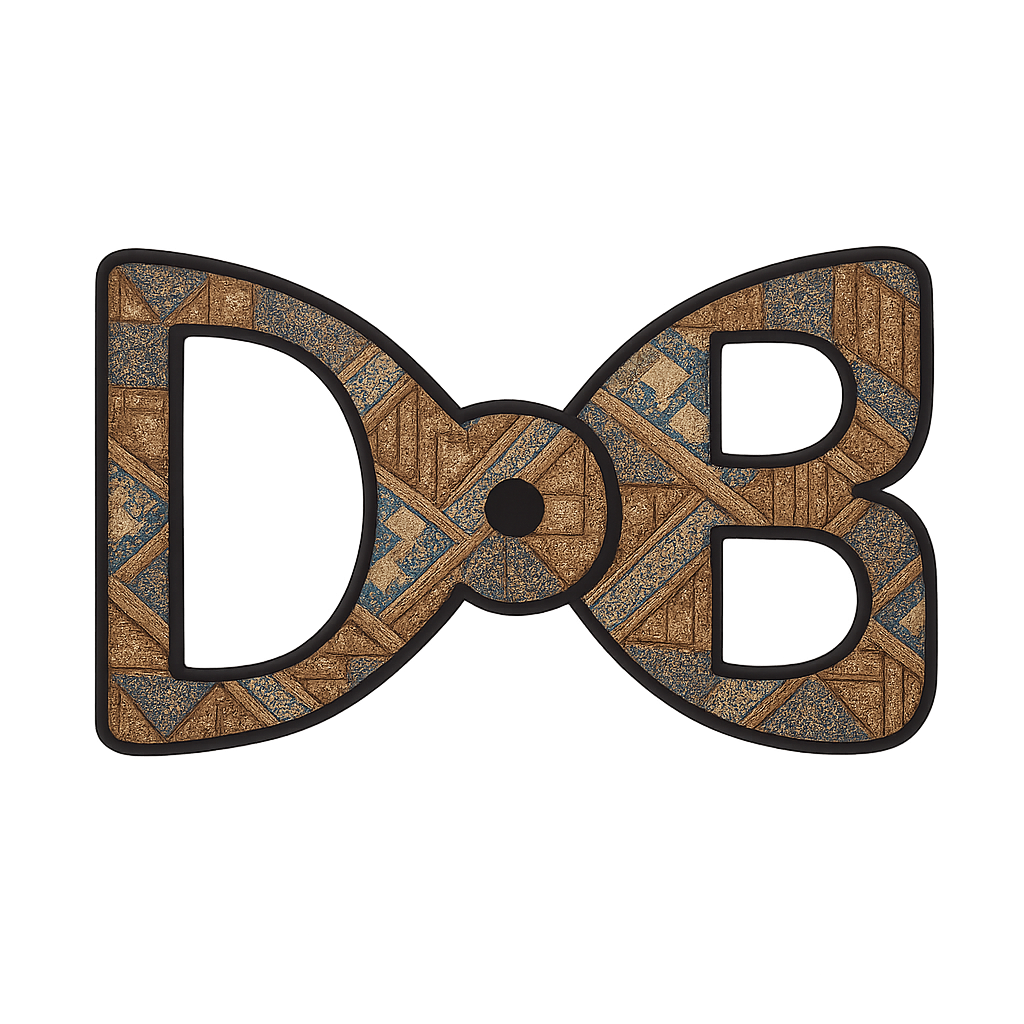 Doug Berry Bow Tie Realtor logo showing stylized initials DB in the shape of a bow tie.